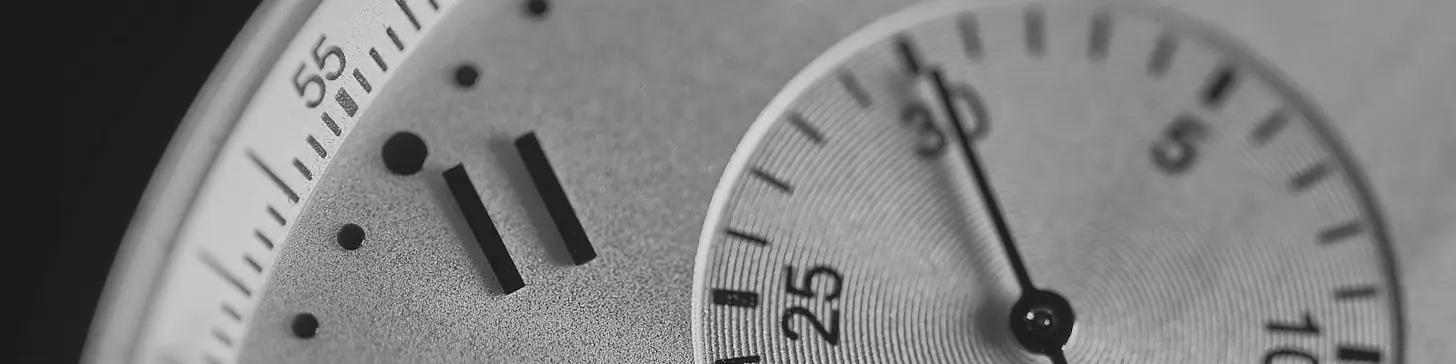 Detail of a gentleman's wristwatch.